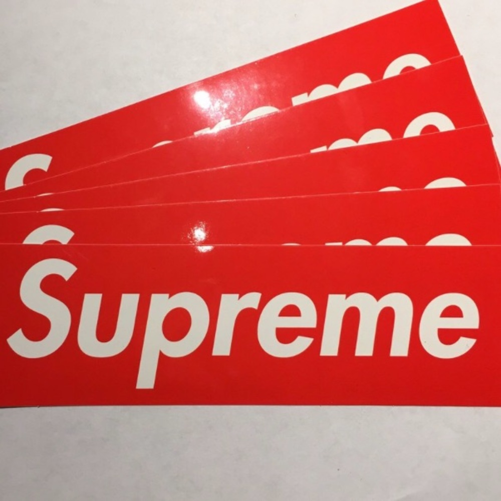 Supreme Box Logo Sticker - Picture 2 of 2